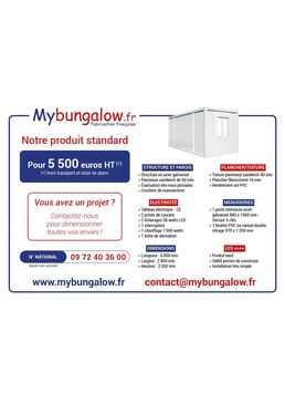 Bungalow de chantier | MY BUNGALOW