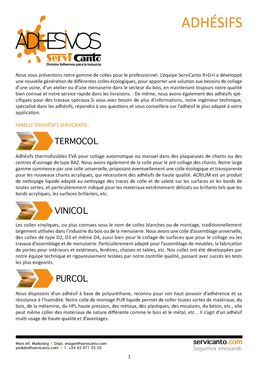 Colles pour menuiserie | Termocol,Purcol-r,Vinicol