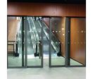 Portes coulissantes vitrées coupe-feu en aluminium | ALUPROTEC