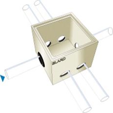 Boîte de répartition pour assainissement non collectif | Boîte de répartition