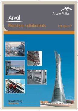 Plancher collaborant mixte acier-béton | Cofraplus 77 LS