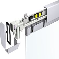 SAF TWIN : Système double rail pour portes de placard rail aluminium  capacité 80 Kg – Batiproduits