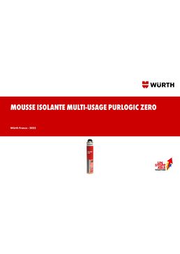 Mousse isolante multi-usage prête à l'emploi | Purlogic Zero