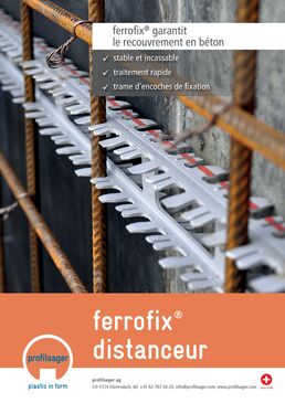 Distanceurs d'armature | ferrofix isolation