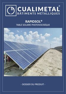 RAPIDSOL - Support photovoltaïque