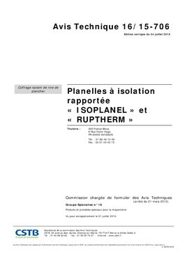 Rupteur en pierre ponce et polyuréthane | Ruptherm