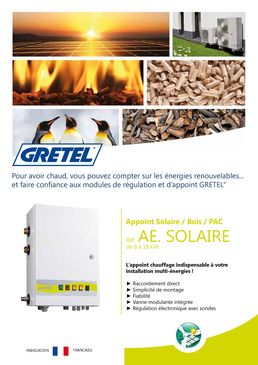 Chaudière électrique pour système solaire, bois, PAC, fioul et gaz | AE. Solaire