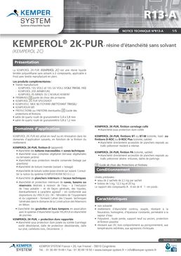 Système complet d'étanchéité et d'isolation des toitures-terrasses | Kempertherm ISO SEL