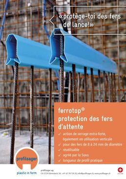 Protection de fers d’attente | ferrotop