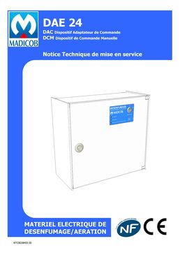 Dispositif adaptateur de commande (D.A.C.) à sorties électriques TBTS (avec ou sans alimentation intégrée) | DAE24 