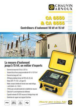 Contrôleur d'isolement 10 000 V | CA 6550