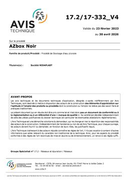 Système enterré de gestion des eaux pluviales | AZBox