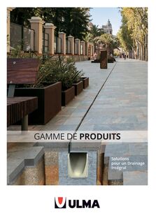 Caniveaux de Drainage ULMA: Brochure