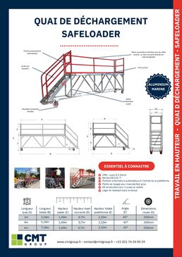 Quai de déchargement et chargement pour poids lourds | Safeloader Aluminium