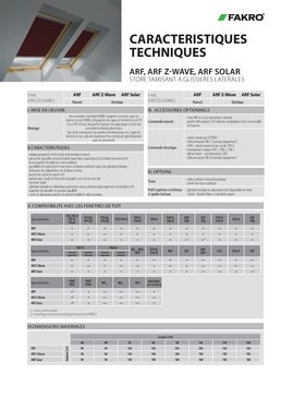 Store occultant pour fenêtres de toit | ARF FAKRO France 