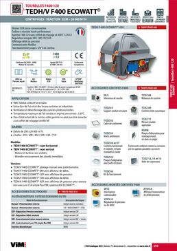 Tourelles de désenfumage agréées F400 120 à basse consommation | TEDH F400 ECOWATT / TEDV F400 ECOWATT