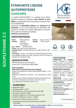 ETANCHEITE LIQUIDE  AUTOPROTEGEE CUVELAGES