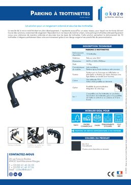Parking à trottinettes | AKAZE PRODUCTION