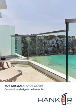 Garde-corps en aluminium sur mesure | KOR CRYSTAL