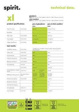 Lames vinyle à clipser ou à coller pour usage résidentiel, commercial ou industriel | Spirit XL