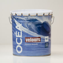 Peinture acrylique murale Mat velouté légèrement arrondi | OCEA VELOURS