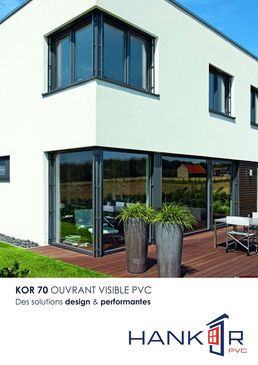 Ouvrant visible en PVC | Schüco CT 70