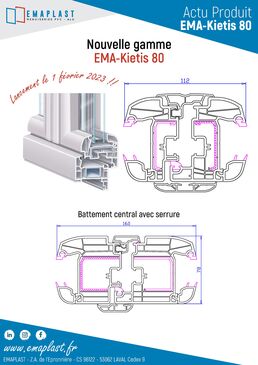 Fenêtres et baies coulissantes PVC