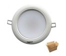 Downlight LED à encastrer au plafond rond opaline 7W/11W en lot de 3 à 100 pièces