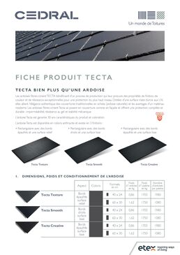 Ardoises en fibres-ciment | TECTA Creative