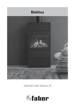 Poêle à gaz modulaire de forme cubique | Blokhus Faber