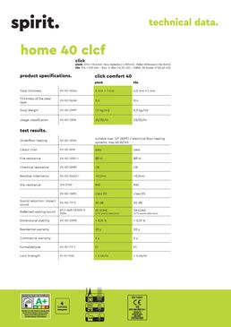 Lames et dalles de sol vinyle à clipser ou à coller pour différents types de locaux | Spirit Home