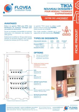 Dosseret TIKIA pour Module Thermique d'Appartement