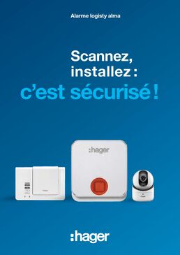 Système d'alarme connecté avec caméra intérieures et extérieures | Logisty Alma