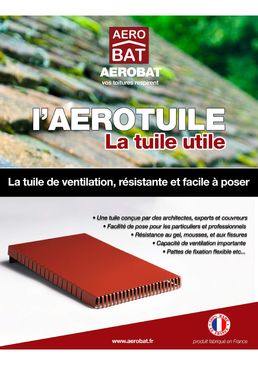 Tuile de ventilation en aluminium | Aerotuile