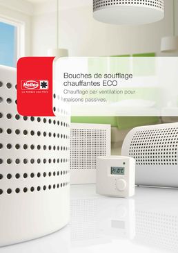 Bouches de soufflage chauffantes pour maisons passives | Bouches ECO