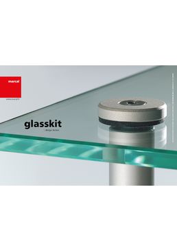 Supports signalétiques en verre trempé | Glasskit