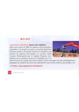 Gabions métalliques pré-remplis prêts à poser | Uni-gabions