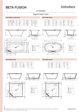 Baignoire encastrable sur-mesure en scène | BETA FUSION 