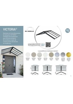 Marquise à deux facettes en aluminium | Victoria