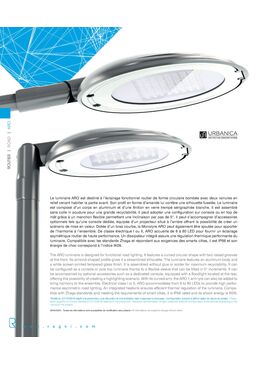 Luminaire circulaire pour éclairage fonctionnel routier - Gamme ARO | RAGNI