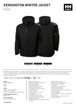 Jacket imperméable LifaLoft | KENSINGTON WINTER JACKET