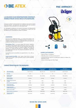 Chariot d'air respirable | PAS AIRPACK 1