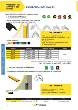 Protection d'angle | Angl'Isol alvéolé autocollant