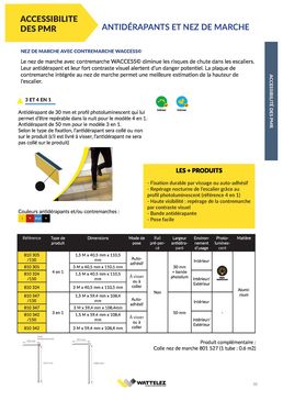 Nez de marche avec contremarche 3 et 4 en 1 | Waccess  